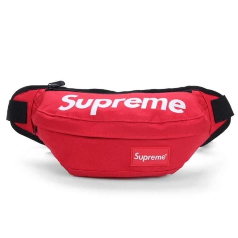 HypeBeast Fanny Pack Waist Bag Outdoor SUPreme Red - Picture 1 of 4